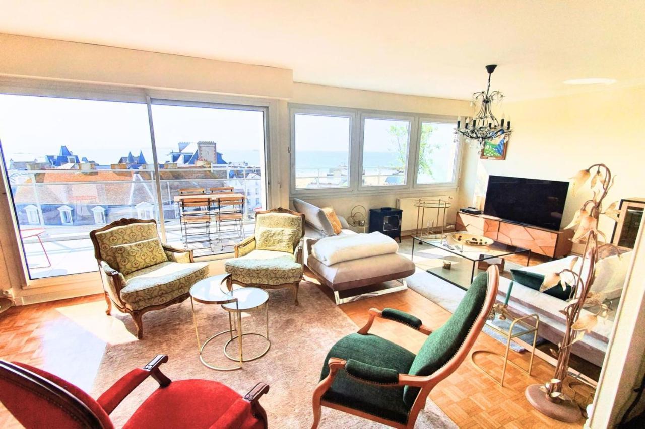 Bright Apt With Balcony Panoramic View Saint-Malo Exteriér fotografie